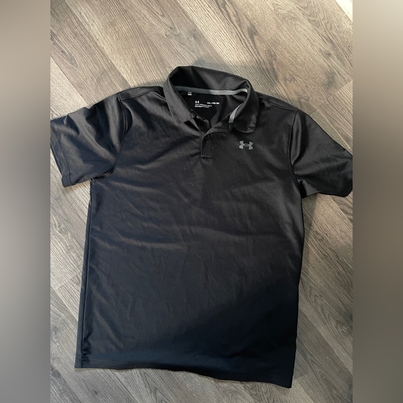 Under Armour Other - Under Armour youth Black Polo Shirt